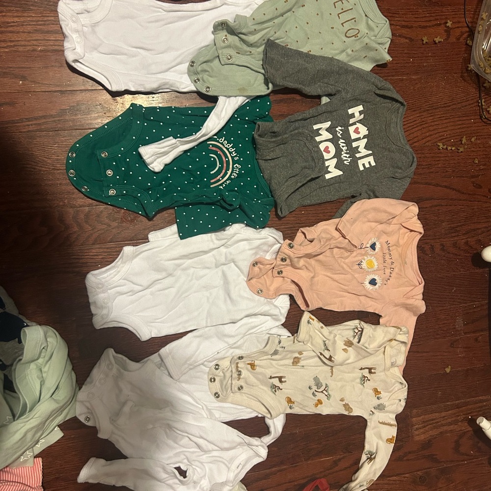 Assorted Baby Onesies Set